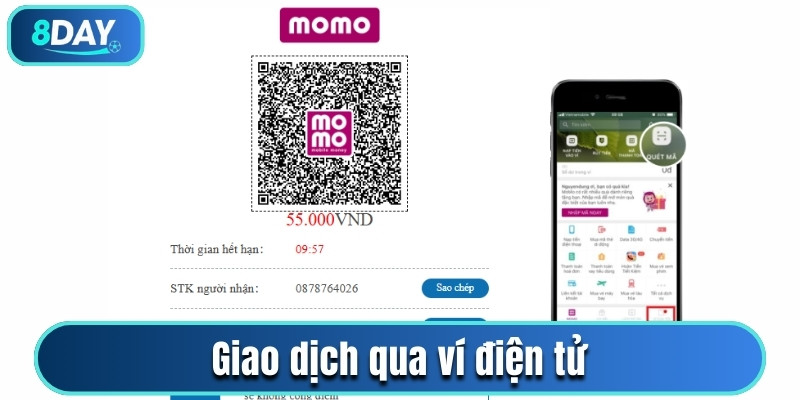 Giao dịch qua ví điện tử