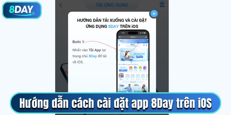 Hướng dẫn cách cài đặt ứng dụng 8Day trên iOS